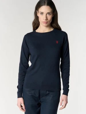Sweter U.S. POLO ASSN. granatowy
