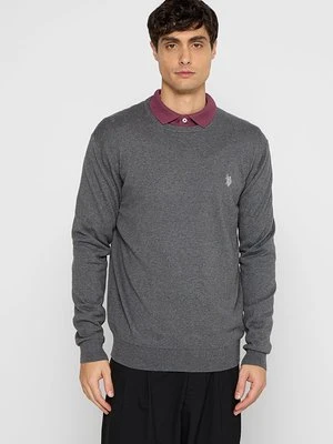 Sweter U.S. POLO ASSN. ciemnoszary