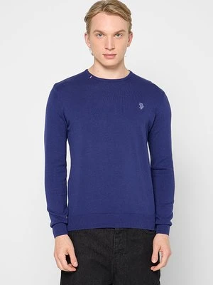Sweter U.S. POLO ASSN. niebieski