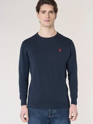 Sweter U.S. POLO ASSN. granatowy
