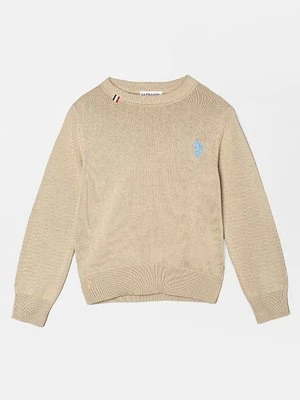 Sweter U.S. POLO ASSN. beżowy