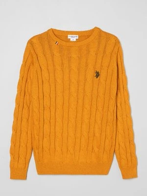 Sweter U.S. POLO ASSN. żółty