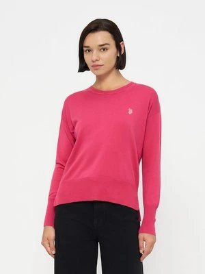 Sweter U.S. POLO ASSN. różowy