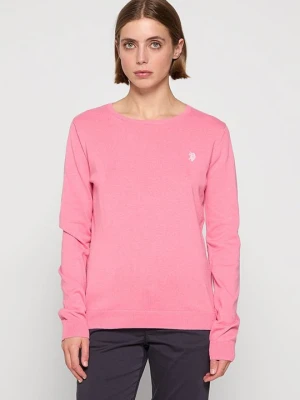 Sweter U.S. POLO ASSN. różowy