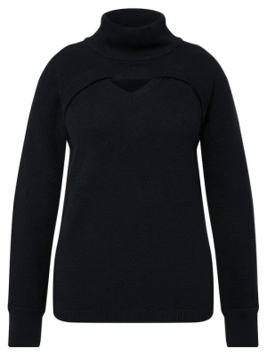 Sweter ULLA POPKEN granatowy