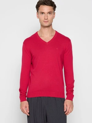 Sweter United Colors Of Benetton czerwony