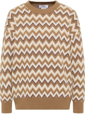 Sweter usha brązowy