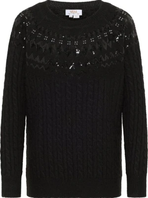Sweter usha czarny