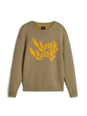 Sweter Vans oliwkowy