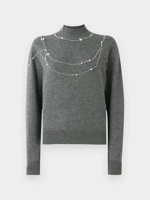 Sweter Vero Moda ciemnoszary melanż