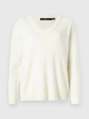 Sweter Vero Moda mleczny