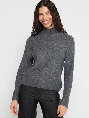 Sweter Vero Moda szary