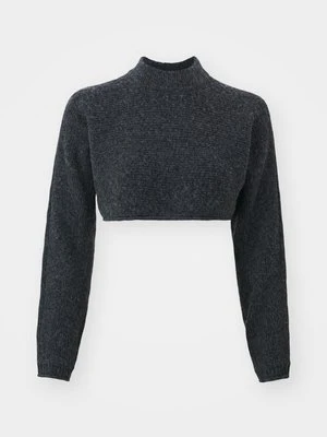 Sweter Vero Moda ciemnoszary melanż