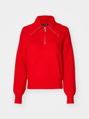 Sweter Vero Moda czerwony