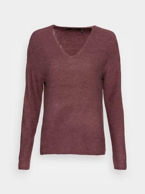 Sweter Vero Moda brązowy