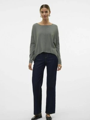 Sweter Vero Moda jasnozielony melanż