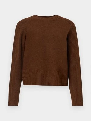 Sweter Vero Moda brązowy