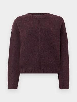 Sweter Vero Moda bordowy