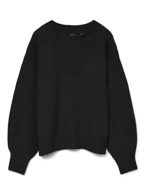 Sweter Vero Moda czarny