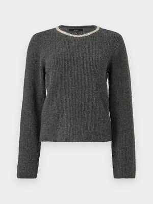 Sweter Vero Moda ciemnoszary melanż