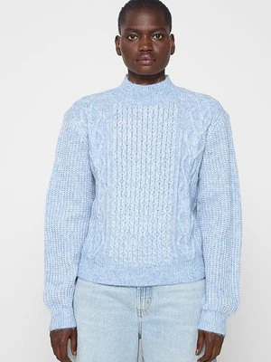 Sweter Vero Moda niebieski