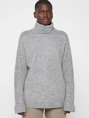 Sweter Vero Moda szary