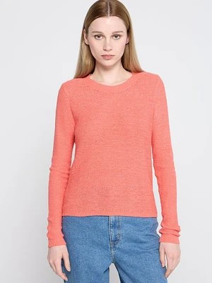 Sweter Vero Moda łososiowy