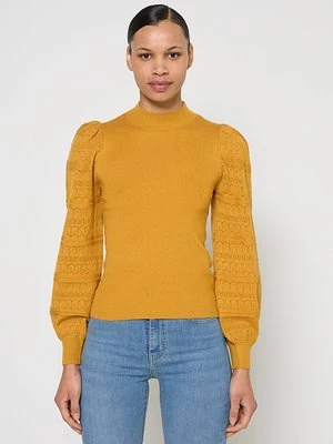 Sweter Vero Moda żółty
