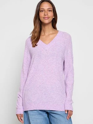 Sweter Vero Moda fioletowy