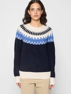 Sweter Vero Moda granatowy