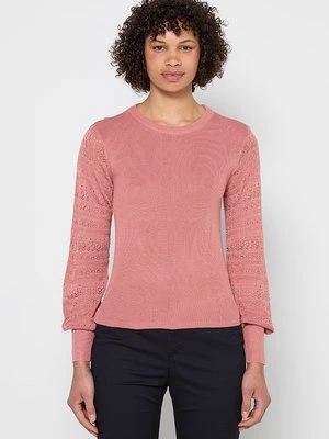 Sweter Vero Moda różowy