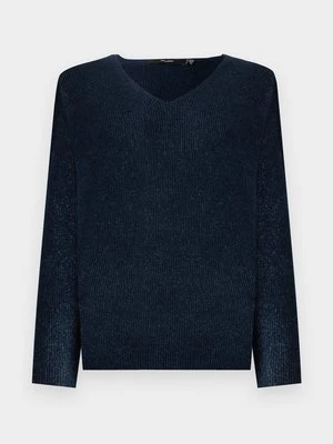 Sweter Vero Moda granatowy