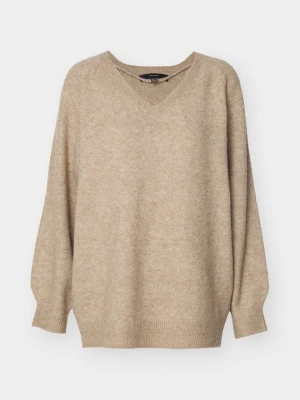 Sweter Vero Moda beżowy