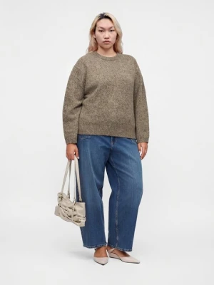 Sweter Vero Moda brązowy