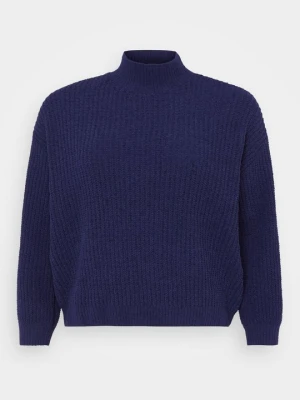 Sweter Vero Moda ciemnoliliowy