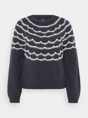 Sweter Vero Moda ciemnoszary