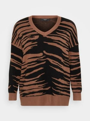 Sweter Vero Moda jasny brąz
