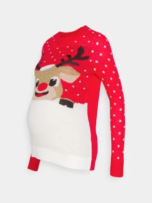 Sweter Vero Moda czerwony