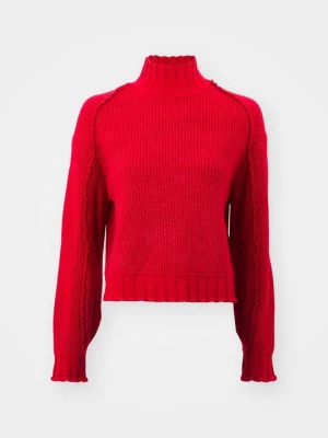 Sweter Vero Moda czerwony