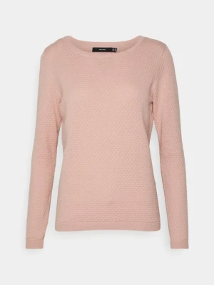 Sweter Vero Moda jasnoróżowy