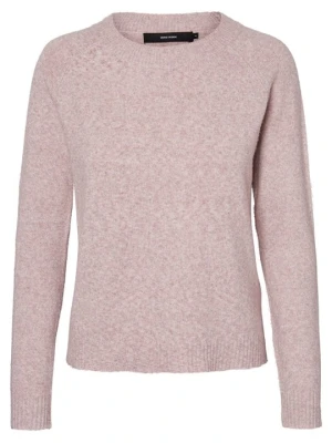 Sweter Vero Moda jasnoróżowy