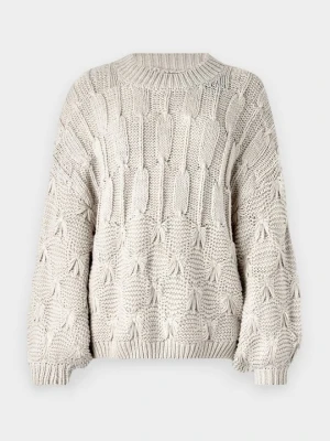 Sweter Vero Moda mleczny