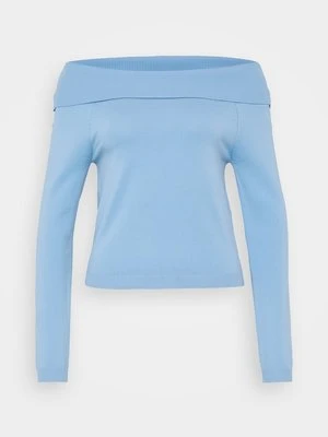 Sweter Vero Moda jasnoniebieski