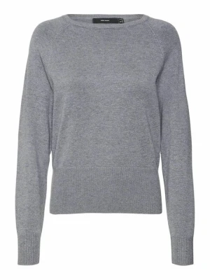 Sweter Vero Moda szary