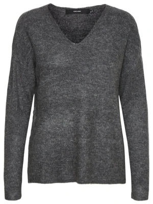 Sweter Vero Moda szary melanż