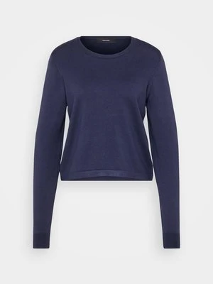 Sweter Vero Moda granatowy