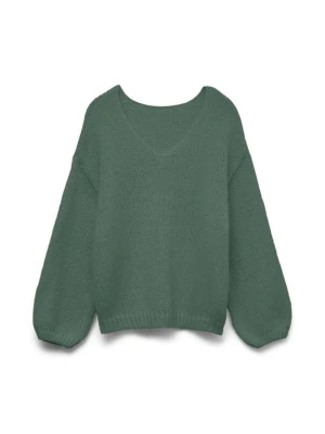 Sweter Vero Moda zielony