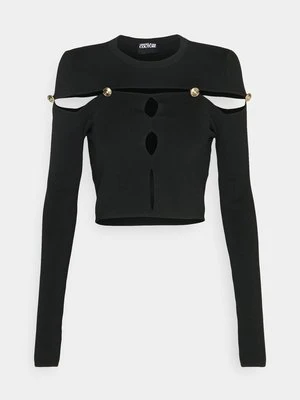 Sweter Versace Jeans Couture czarny