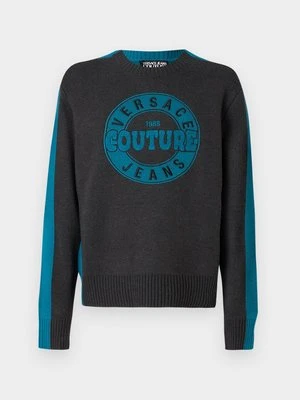 Sweter Versace Jeans Couture czarny
