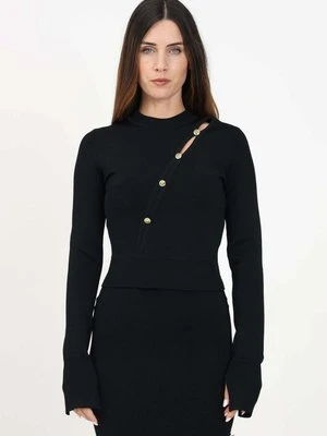 Sweter Versace Jeans Couture czarny
